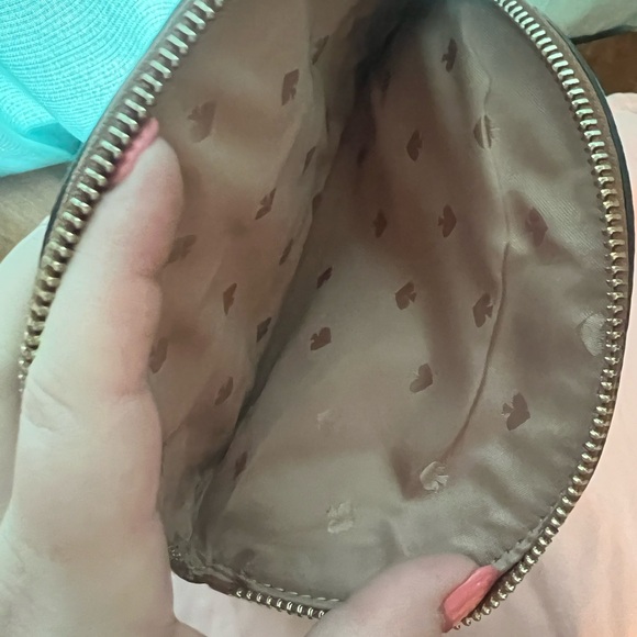Kate Spade Leila Medium Backpack with Pebbled Leather in Gingerbread - Picture 4 of 5